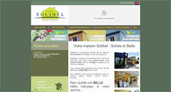 Desktop Screenshot of maisons-solibel.com