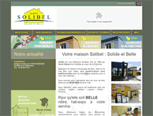 Tablet Screenshot of maisons-solibel.com